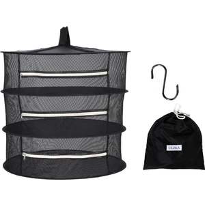 3 Katlı Fermuarlı Meyve Sebze Bitki Kurutma Filesi | Katlanabilir Meyve Sebze Bitki Doğal Kurutma Sepeti