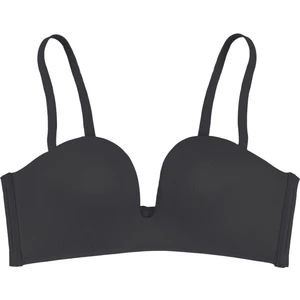 Derin Dekolte Destekli Dikişsiz Sütyen