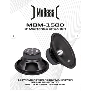 MBM-1580-300W MAX-150W Rms-Profesyonel 2025 Yeni Seri-20 cm Midrange Hoparlör