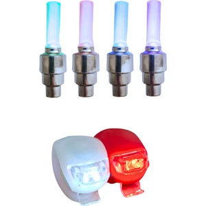 2 Adet 3 Modlu Fener Seti 2 Çift (4 Adet) Işıklı Sibop Motosiklet Scooter Bisiklet Işığı LED Işık