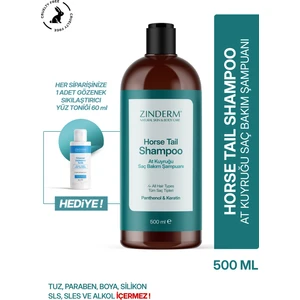 At Kuyruğu Şampuanı -  Hızlı Uzama Etkili Tuzsuz Şampuan (500 ML)