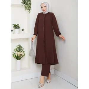 Taş Detaylı Ikli Takım