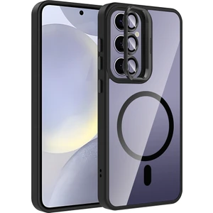 Samsung Galaxy S24 Plus Kılıf Kamera Standlı Lens Koruyucu Hediyeli Zr-Etro