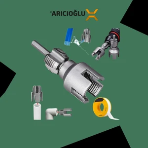 Nr-Idd 25MM Iç-Dış Plastik Boru Diş Açma Aparatı