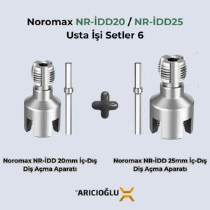 Nr-Idd 20MM-25MM Iç-Dış Plastik Boru Diş Açma Aparat Seti