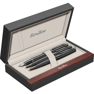 & WizDesign 38 Dolmakalem + Tükenmezkalem + Versatil Üçlü Set Mat Siyah (Ömür Boyu Garantili - Lüks Kutulu - İsme Özel Tasarım)