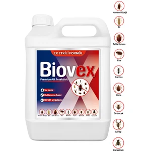 Premium Ul Haşere Ilacı Hamam Böceği, Tahta Kurusu, Karınca, Kene, Karasinek, Akrep, Bit, Pire, Örümcek 5 Litre