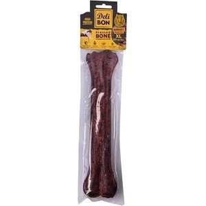 Deri Pres Barbekü Aromalı Kemik Köpek Ödülü 27 Cm 1 Adet