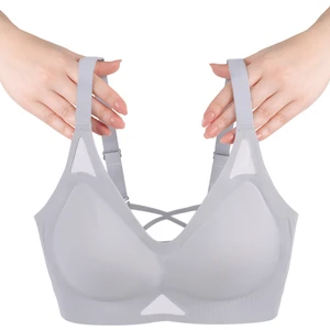 Balensiz Push Up Dikişsiz Çıkarılabilir Pedli Nefes Alan Sporcu Sütyen