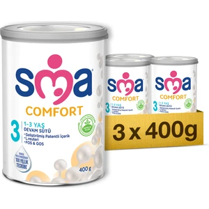 Sma 3 Devam Sütü Comfort 400 gr x 3 Adet