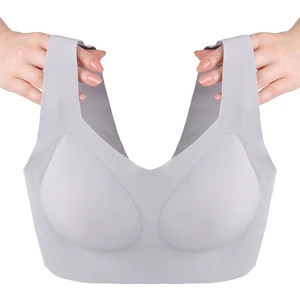 Balensiz Lazer Dikişsiz Çıkarılabilir Pedli Kalın Askılı Görünmez Sütyen