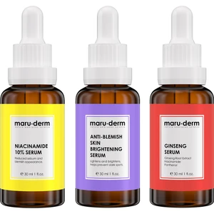 3'lü Fırsat Serum Seti MRD502 - Niacinamide %10 Serum, Ginseng Serum, Leke Serumu