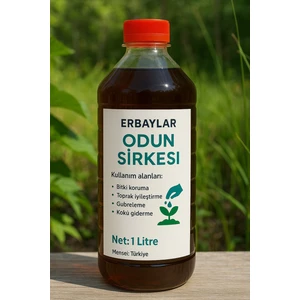 Doğal Odun Sirkesi(Wood Vinegar) Organik Böcek Önleyici-Kök Geliştirici 1litre