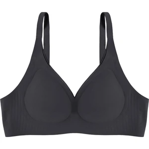 Balensiz Lazer Dikişsiz Kaplı Dekolteli Büstiyer Sütyen