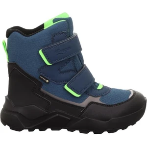 Superfıt Rocket Wide (Geniş Kalıp) Gore-Tex Su Geçirmez Erkek Çocuk Cırtlı  Kar Botu 1-000402-2 (36-41)