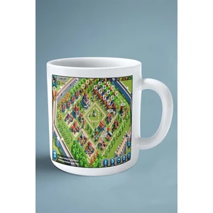 Rise Of Kingdoms Mobil Oyun Baskılı Kupa Bardak Çift Taraflı Baskı Kişiye Özel Model 8