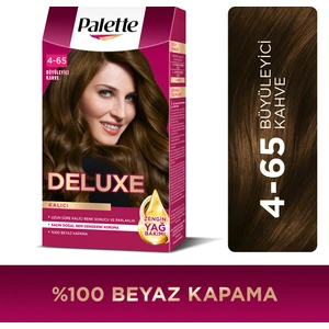 Deluxe 4-65 Büyüleyici Kahve Zengin Yağ Bakımı Kit Saç Boyası Bakım Maskesi