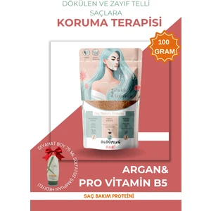 Dökülen – Zayıf Telli Saçlara Koruma Terapisi | Saç Bakım Proteini | 100 Gram