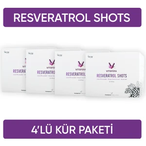 Resveratrol Shot Kür Paketi (4 Kutu)