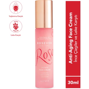 Rosever Skin Soul Gül Özlü Nemlendirici Yüz Bakım Kremi 30 ML
