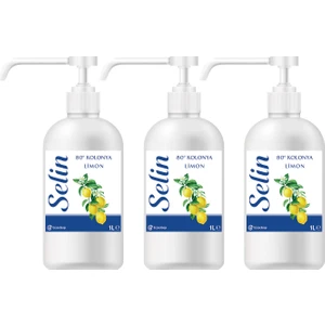 Limon Kolonyası Şişe 3 Lt (1 Lt X3 Adet)