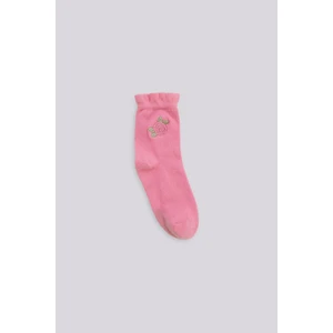 Bg Store Kız Çocuk Pembe Çorap