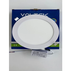 12W Sıva Altı LED Panel Beyaz Kasa (beyaz ışık)