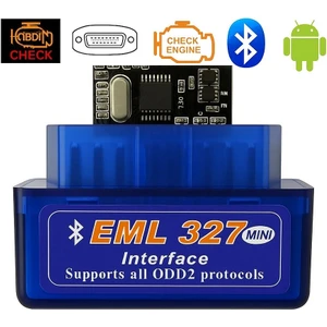 EML327 ODB2 Ekonomik Süper Mini Bluetoothlu V2.1 Arıza Tespit Cihazı Android (Ios/iph0ne Uymaz)