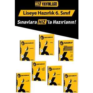 6. Sınıf Tüm Dersler Soru Bankası Seti Toplam 7 Kaynak 25-26 Sezon Güncel Baskı