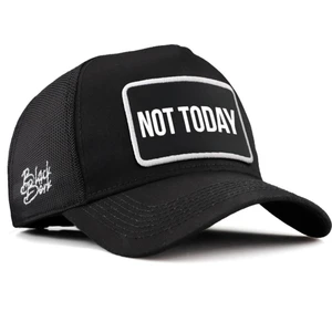 V2 Trucker Not Today - 2 Kod Logolu Unisex Siyah Şapka (Cap)