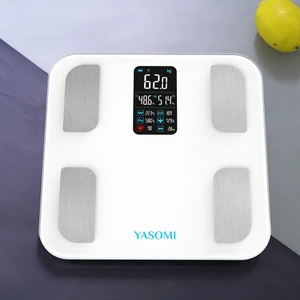 FG1914 Dijital Baskül Yağ Su Kas Vücut Kitle Endeksi Kilo ölçer tartı
