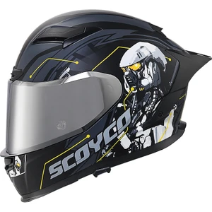  FF-871 Cyber Full Face Kask – Güneş Vizörlü, Intercom Uyumlu, Dot/ce Onaylı