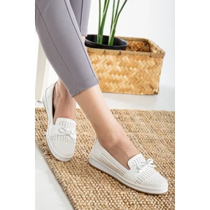 Başak Tam Ortopedik Kadın Günlük Ayakkabı Suni Deri Düz Taban