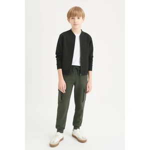Erkek Çocuk Basic Kargo Cepli Jogger Paça Okul Eşofman Altı AK2322-1