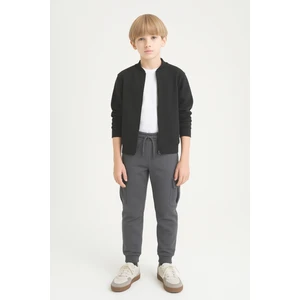 Erkek Çocuk Basic Kargo Cepli Jogger Paça Okul Eşofman Altı AK2322-1