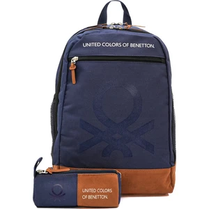 United Colors Of Benetton Unisex Genç Lise Üniversite 2'li Okul Seti Okul Çantası ve Kalemlik Seti 1305455