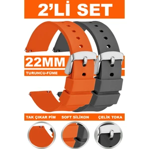 Huawei Watch Gt Gt2 Gt3 Gt4 Gt5 Pro 46mm Xiaomi Redmi Watch 5 Active-Lite Saat Uyumlu 22mm Silikon Saat Kordonu Kayışı TB1