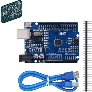 Arduino Uno R3 Klon USB Kablo Hediyeli - (Usb Chip CH340)