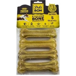 Deri Press Köpek Kemik Ödülü Small Naturel 12 Cm 4 Adet