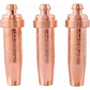 Yıldız Gaz Armatürleri Yıldız 4420a Kesme Lüleleri Takımı Asetilen -Oksijen (Kesme Kap 3-100 Mm)