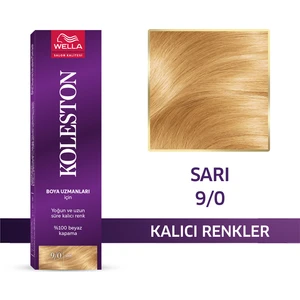 Wella Koleston Single 9/0 Sarı