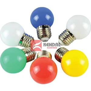 1W Led Ampul Sarı Işık