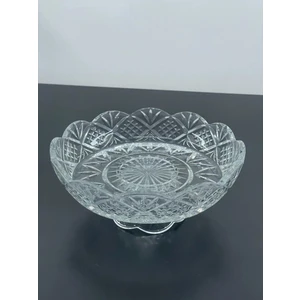 Ayaklı Cam Salata Kasesi Meyvelik Çok Amaçlı Sunum Tabağı Kase Tabak