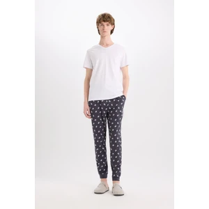 Regular Fit Desenli Cepli Pijama Altı E0497AX25SP