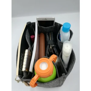 Tek Suluklu Canta Icı Duzenleyıcı  Fume Renk 