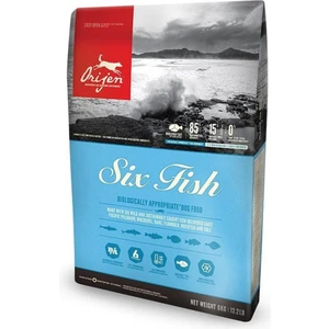 ORIJEN Six Fish Köpek Maması 11.4kg - Tüm ırk ve yaşam evreleri için