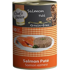 Chefs Choice Salmon Pate Kıyılmış Kedi Maması 400 gr