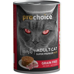 Pro Choice Tahılsız Kuzu Etli Yetişkin Kedi Konserve Yaş Maması 400 gr