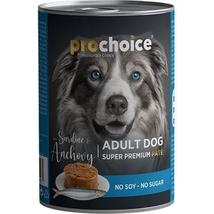 Pro Choice Sardalya Ve Hamsi Etli Şekersiz Ezme Yetişkin Köpek Konservesi 400gr