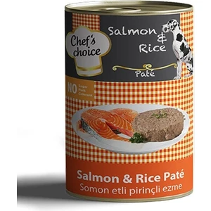 Chefs Choice Pate Salmon&rice Somon Pirinçli Köpek Yas Mamasi 400 gr